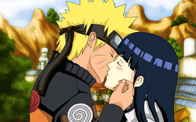 

Akhuratha Anime anarutos-hinata-kissing Wall Poster Paper Print(12 inch X 18 inch, Rolled)