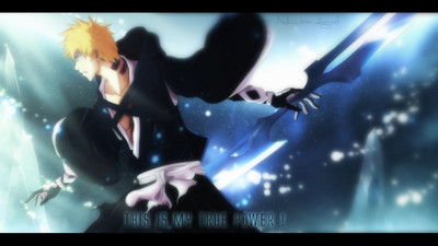 

Akhuratha Anime bleach-manga-attack-titan-nuclearagents-high-ichigo-kurosaki-bankai-resolution Wall Poster Paper Print(12 inch X 18 inch, Rolled)