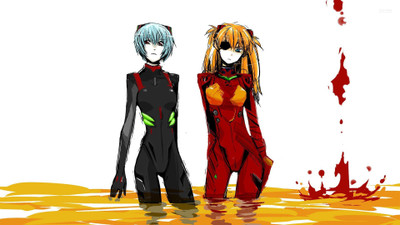 

Akhuratha Anime neon-genesis-evangelion-asuka-langley-soryu-ayanami-rei-eyepatches Wall Poster Paper Print(12 inch X 18 inch, Rolled)