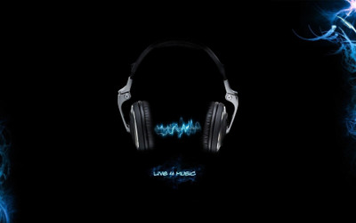 

-headphones-music Wall Poster Paper Print(12 inch X 18 inch, Rolled)