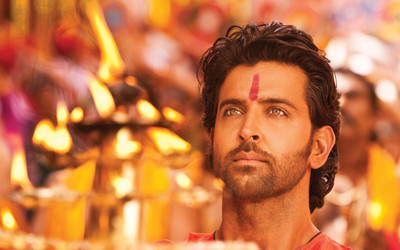 

Aabhaas roshan-hrithik-bollywood-star-actors--actor-shree-movie-agneepath-song-ganesha Wall Poster Paper Print(12 inch X 18 inch, Rolled)