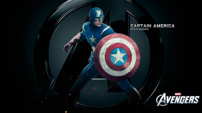

Akhuratha movies-rogers-steve-america-captain Wall Poster Paper Print(12 inch X 18 inch, Rolled)