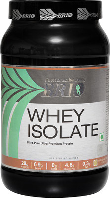 Brio Whey Isolate Whey Protein(1 kg, Cookies, Cream)
