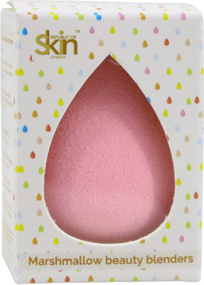 REPUBLIC OF SKIN LONDON REPUBLIC OF SKIN ® LONDON - MARSHMALLOW Light Pink - Imported Anti-Microbial Beauty Blender Makeup Sponge | Latex-Free | Eco-Friendly
