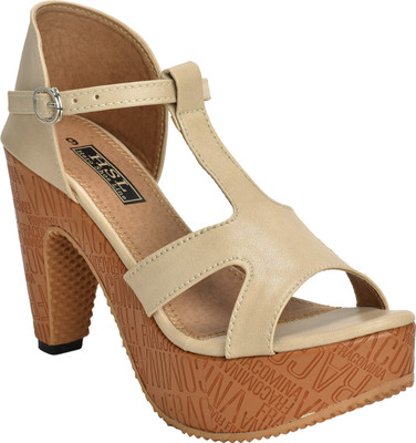 

HEROSHOELINE Women Creame Heels