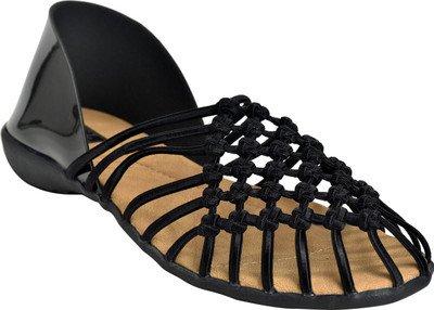 

HEROSHOELINE Women Black Flats