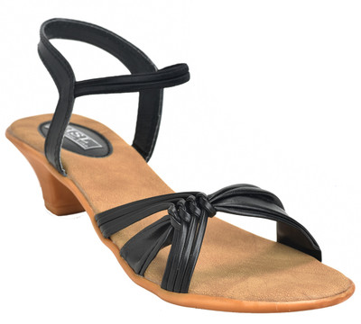 

HEROSHOELINE Women Black Heels