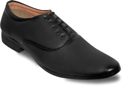

Feetway Formal Office Shoes Lace Up For Men(Black
