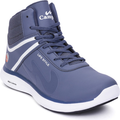 Campus CASTER High Tops For Men(Blue, Blue007