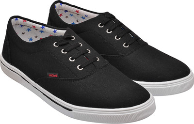 

JDX JDX Men's Casual 103 Running Shoes Canvas Shoes For Men(Black