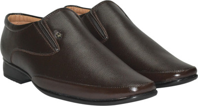 

Jenfars Big Size Slip On For Men(Brown, Jacobin