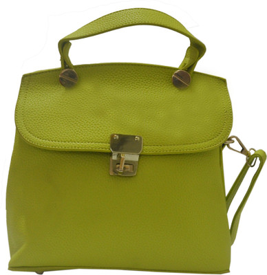 

ADORSY Girls Casual Green Leatherette Sling Bag