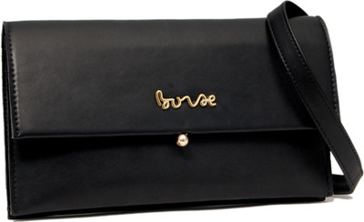

Borse Women Casual Black Leatherette Sling Bag