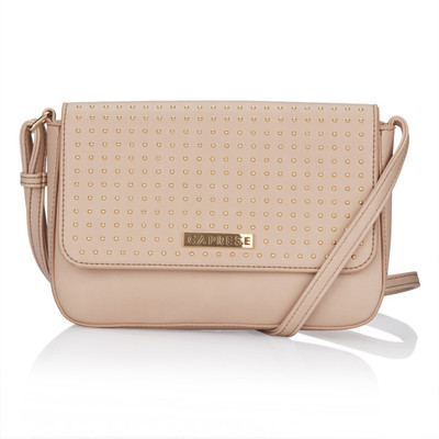 

Caprese Women Casual Pink PU Sling Bag