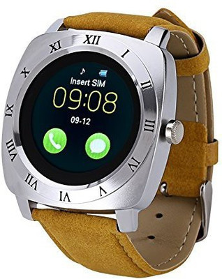 

MOBILE FIT Presenting Bluetooth Smartwatch with Sim- Card Support Compatible with ZTE Nubia Prague S Silver Smartwatch(Black Strap FREE SIZE)
