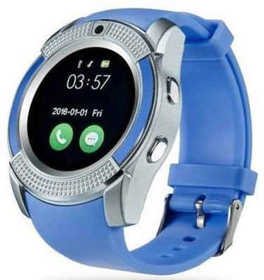 

MOBILE FIT samsu.ng P5113 compatible smart watch Black Smartwatch(Blue Strap Free Size)