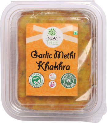 

New Tree Garlic Methi Khakhra 180gm(180 g)