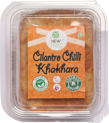 

New Tree Cilantro Chilli Khakhra 180gm(180 g)