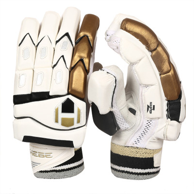 

Hebe Z-MASTER Batting Gloves (Men, Multicolor), White - gold label