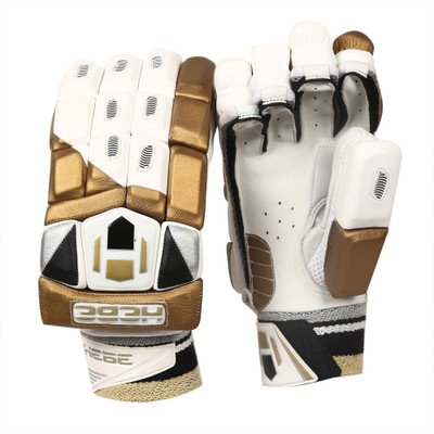 

Hebe Z10 Batting Gloves (Men, Multicolor), White - gold label