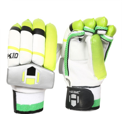 

Hebe K10 Batting Gloves (Men, Multicolor), White - green label