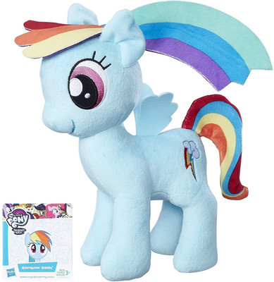 

My Little Pony Friendship is Magic Rainbow Dash Soft Plush Doll - 25.4 cm(Multicolor)