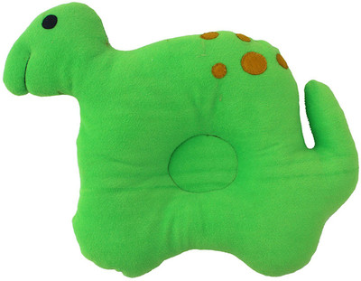 Amardeep Baby Stuffed Toy Baby Pillow 28*29 cms Green Diano - 18 cm(Green)