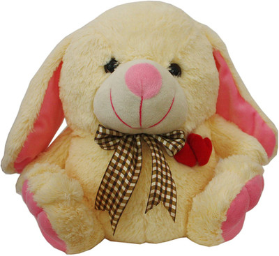 

Amardeep Cream Teddy With Heart - 30 cm(Cream)