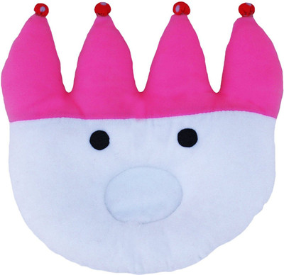 

Amardeep Baby Stuffed Toy White & Pink Crown Baby Pillow 23*22cms - 22 cm(Pink)