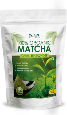

Vokin Biotech Organic Matcha Green Tea Powder Unflavoured Matcha Tea Pouch(500 g)