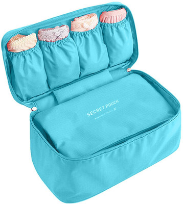 

House of kart Hanging Travel Toiletry Bag Organizer & Dopp Kit for Travel Accessories Toiletries Shaving & Makeup(Blue)