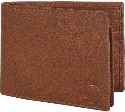 

KEZRO Men Brown Artificial Leather Wallet(6 Card Slots)