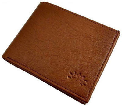 

KHATKAA Men Tan Artificial Leather Wallet(3 Card Slots), Brown