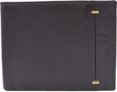 

street 99 Men Brown Genuine Leather Wallet(10 Card Slots)