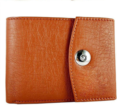 

Aussie youper Men Tan Genuine Leather Wallet(5 Card Slots)
