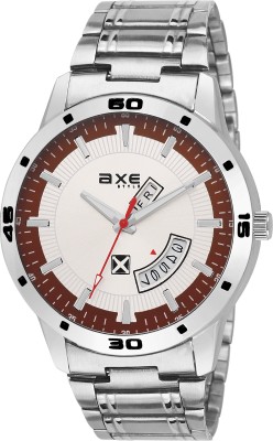AXE Style Watches DAY AND DATE FUNCTIONING (White-Red) Watch  - For Men   Watches  (AXE Style)