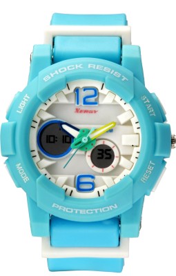 Xergy Water Resistant , Alarm , Stopwatch , LED Light , Dual time Sports Analog-Digital Watch  - For Girls   Watches  (Xergy)
