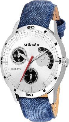 Mikado Blue denim fashion Men's Analog watch Watch  - For Men   Watches  (Mikado)