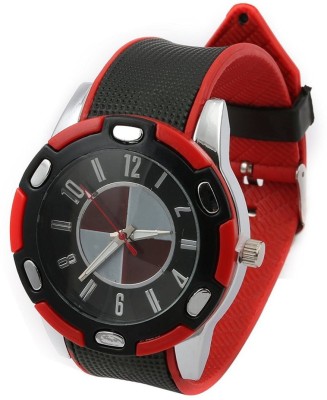 FASHION POOL ROUND ANALOG DIAL BMW RED COLOR FAST SELLING FASTRACK WATCH FOR FESTIVAL & PARTY WEAR COLLECTION WITH UNIQUE & TRENDY RUBBER BELT WATCH Watch  - For Boys   Watches  (FASHION POOL)