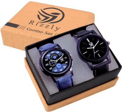 Rizzly Set of Two Combo R-02-05 Watch  - For Men   Watches  (Rizzly)