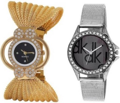 Ismart miss perfect DK Black dial and zullo gold black dail combo for girls Watch  - For Girls   Watches  (Ismart)