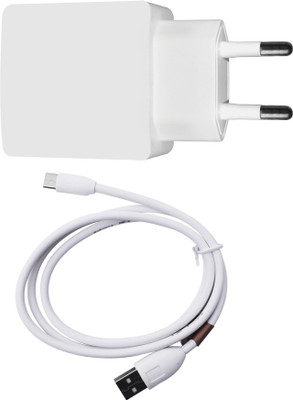 DAKRON Wall Charger Accessory Combo for Intex Aqua Pro(White)