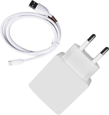DAKRON Wall Charger Accessory Combo for HTC Desire 728(White)