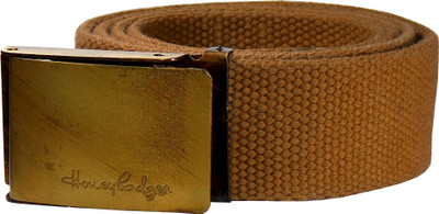 

Honey Badger Men & Women Casual Khaki Canvas Belt, Cbkh007_32