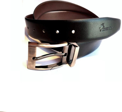 

Zurich Men & Women Party, Casual, Formal, Evening Black, Brown Genuine Leather Reversible Belt