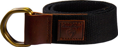 

Honey Badger Men & Women Casual Black Canvas Belt, Cdblk007_36