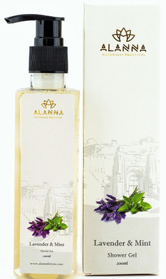 

Alanna Naturally Beautiful Lavender & Mint Shower Gel for Men and Women - 200 ml(200 ml)
