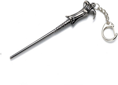 

Optimus traders Harry Potter Magic Lord Voldemort 3D Logo Metal Locking Key Chain Key Chain(Silver)