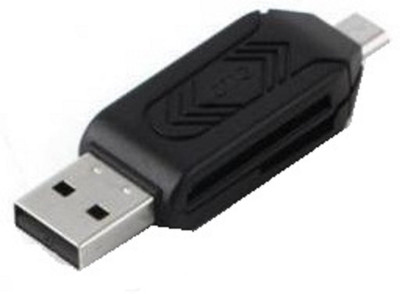 

Apro Smart OTG Micro SD+TF Card Reader (Multicolor) Card Reader(Black)