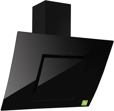 

J3 Technology Carnetto 2010 Black 60cm Wall and Ceiling Mounted Chimney(Black 1000 CMH)
